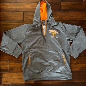 Champion Gray and Orange Hoodie
